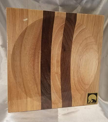 New Alaska Ulu Chopping Bowl Board (Medium 7.3" - Use for 6" ulu Blade) by The ULU Factory - American Made