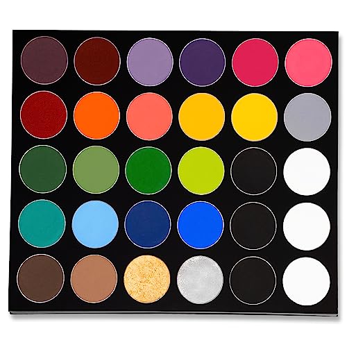 Mehron Makeup Paradise AQ - 30 COLOR PRO PALETTE, Water-Activated Makeup