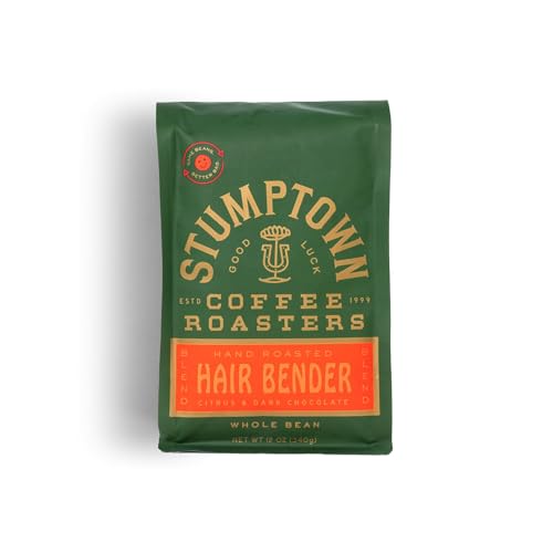 STUMPTOWN COFFEE ROASTERS, Whole Bean Medium Roast, Hair Bender 12 Oz