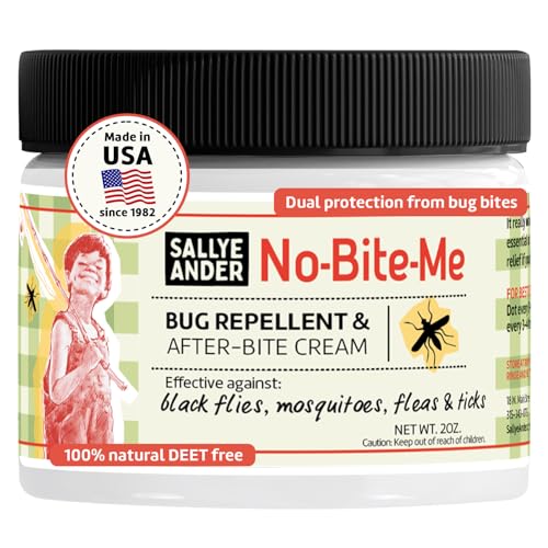 SALLYEANDER No-Bite-Me Natural Bug & Insect Repellent Lotion 2oz