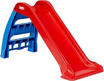Little Tikes First Slide - Red and Blue, Indoor and Outdoor by Little Tikes - American Made