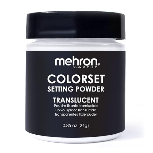 Mehron Makeup Colorset Setting Powder - TRANSLUCENT Setting Powder