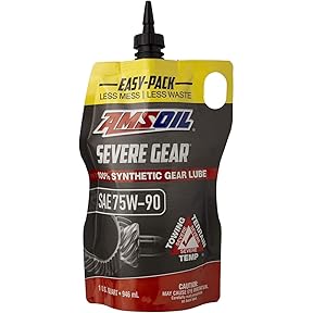 AMSOIL Severe Gear 75W-90 Gear Lube 1 Quart by AMSOIL - American Made