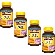 Nature Made Multi for Her 50+ Vitamin Tablets 90-Count