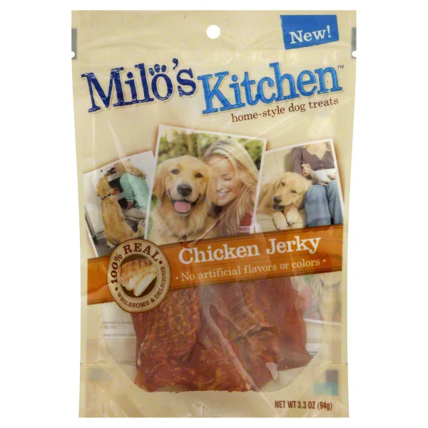 Milo's Kitchen Home Style Dog Treats Chicken Jerky 18 oz