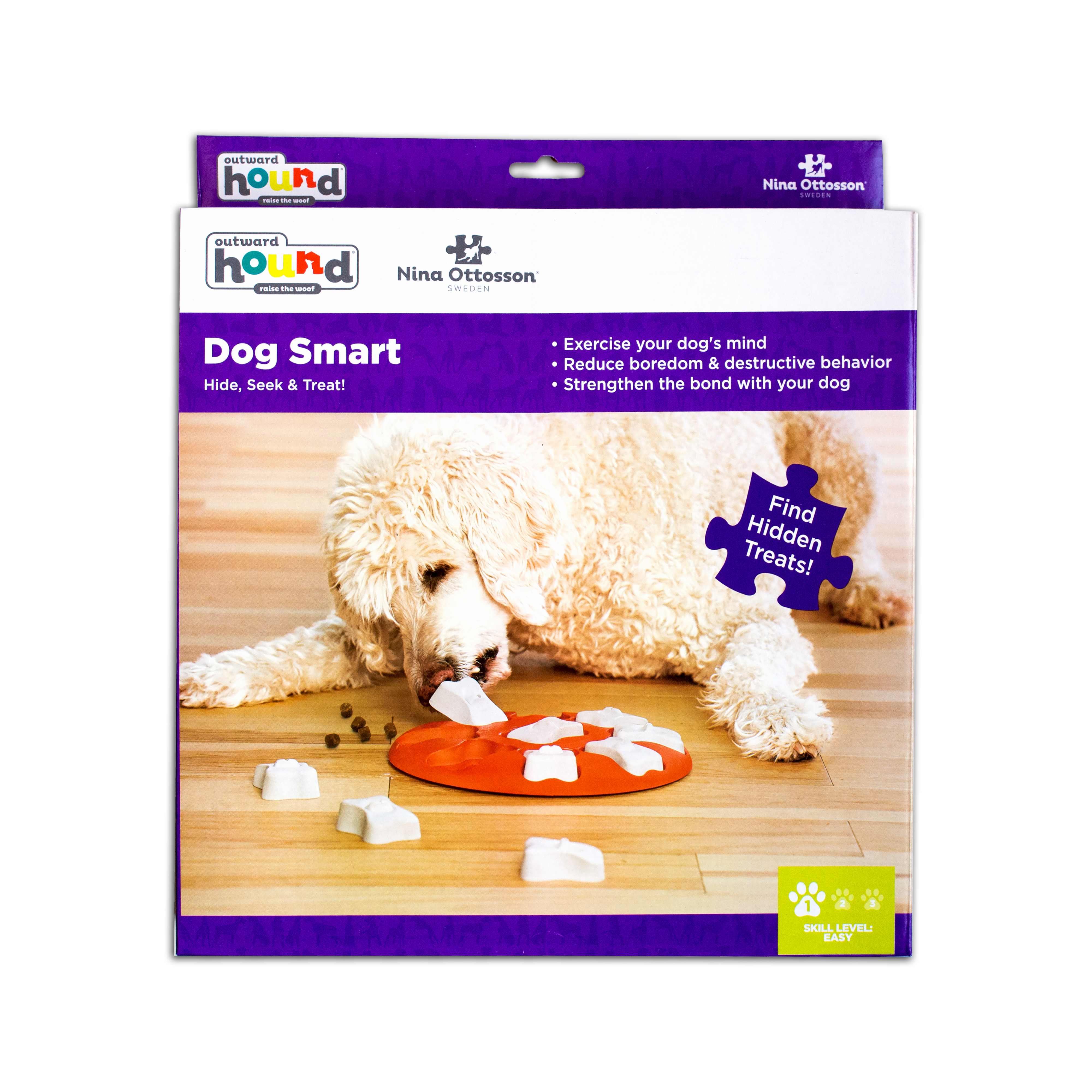 Outward Hound Nina Ottosson Dog Smart Beginner Dog Puzzle by Outward Hound - American Made