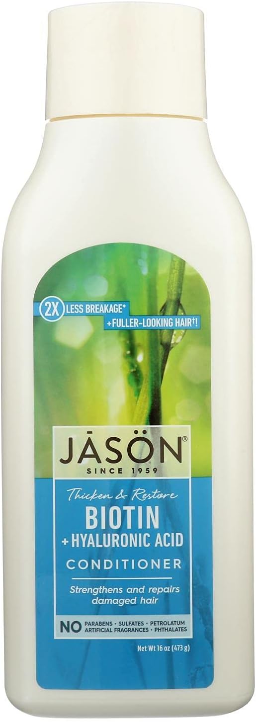 Jason Natural Biotin Conditioner Restorative 16 oz by Jason Natural - American Made
