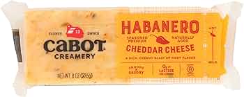 Habanero Cheddar Bar 8oz by Cabot Creamery - American Made