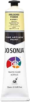 Jo Sonja's Artist Colors Unbleached Titanium 75ml