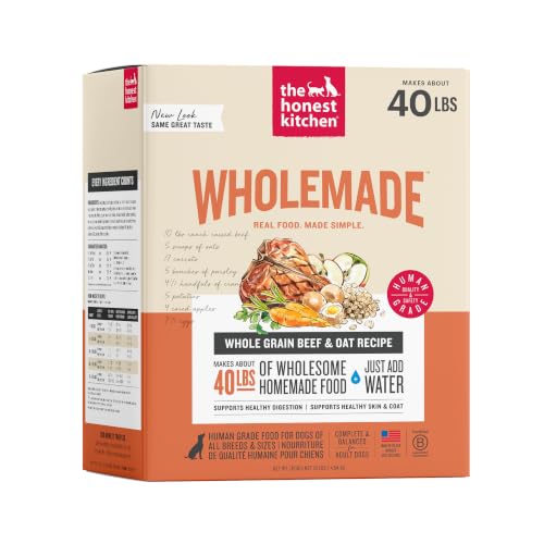The Honest Kitchen Wholemade Whole Grain Beef Recipe Dehydrated Dog Food by The Honest Kitchen - American Made