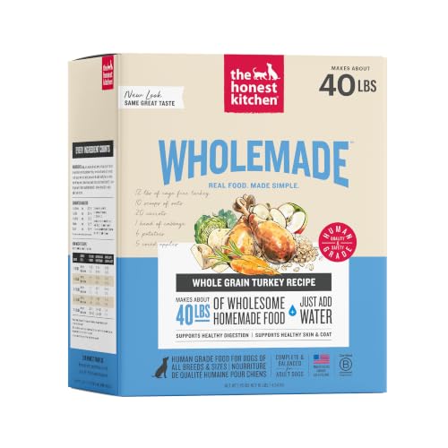 The Honest Kitchen Wholemade Whole Grain Turkey Recipe Dehydrated Dog Food by The Honest Kitchen - American Made
