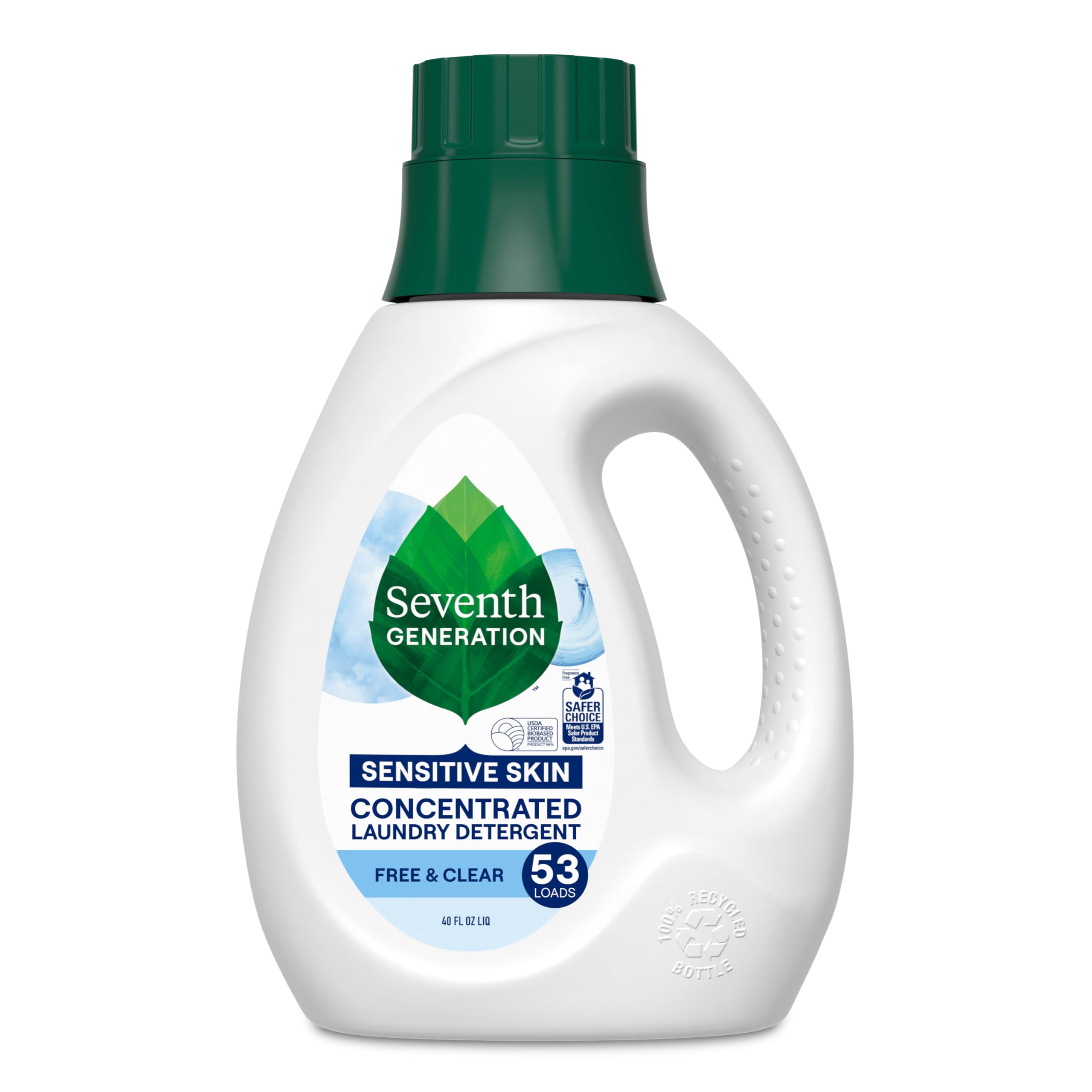 Seventh Generation Laundry Detergent Free and Clear 40oz by Seventh Generation - American Made