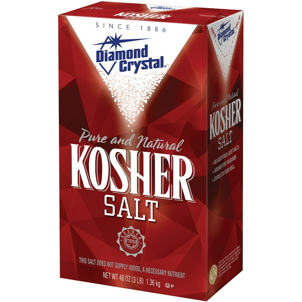 Diamond Crystal Kosher Salt 3lb Box by Diamond Crystal - American Made