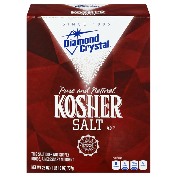 Diamond Crystal Kosher Salt 13lb Box by Diamond Crystal - American Made