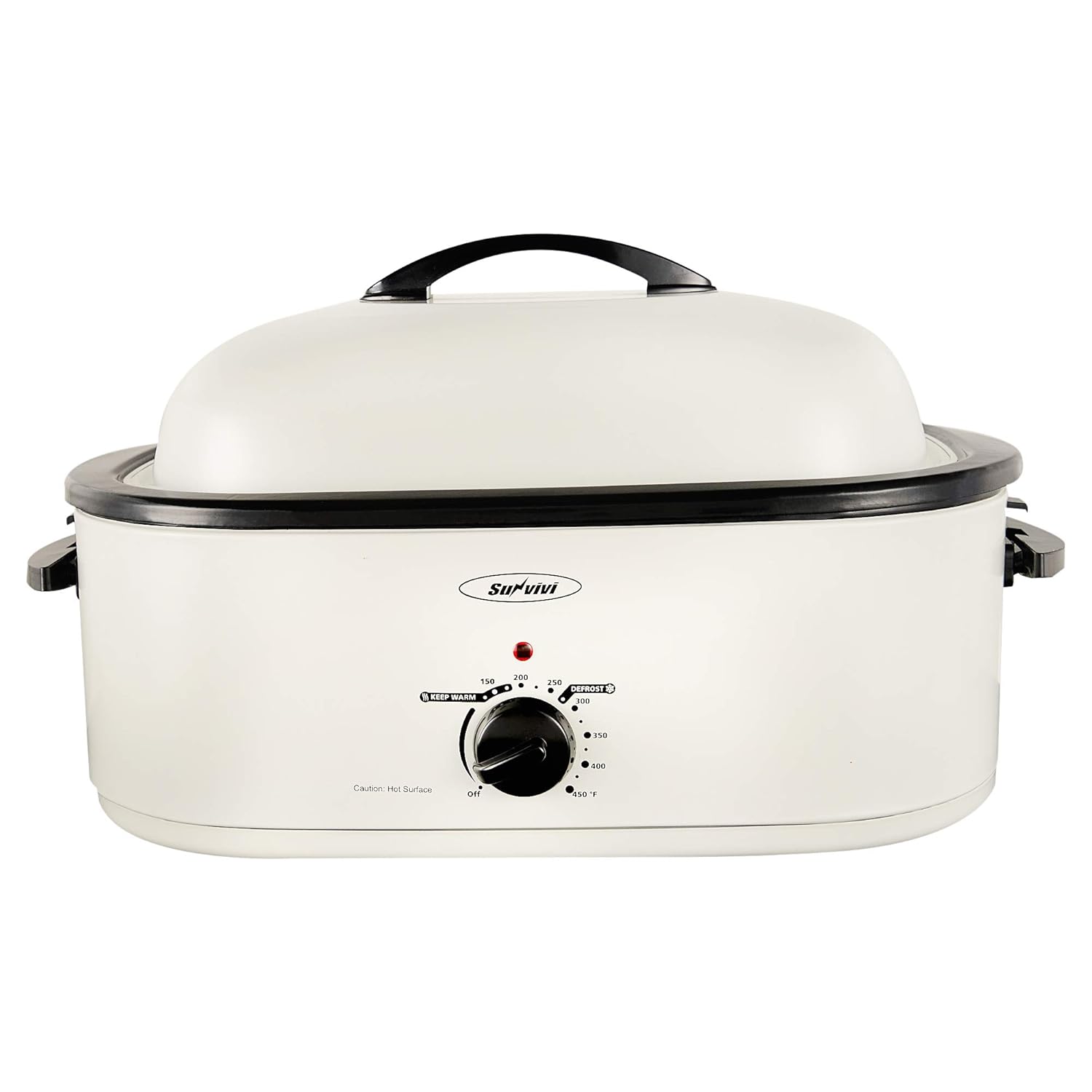 Rival 6-Quart Roaster Oven with Self-Basting Lid by Rival - American Made