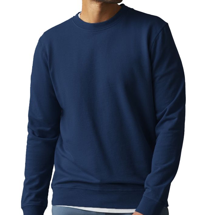 American Giant Classic Crewneck Sweatshirt, Navy by American Giant - American Made