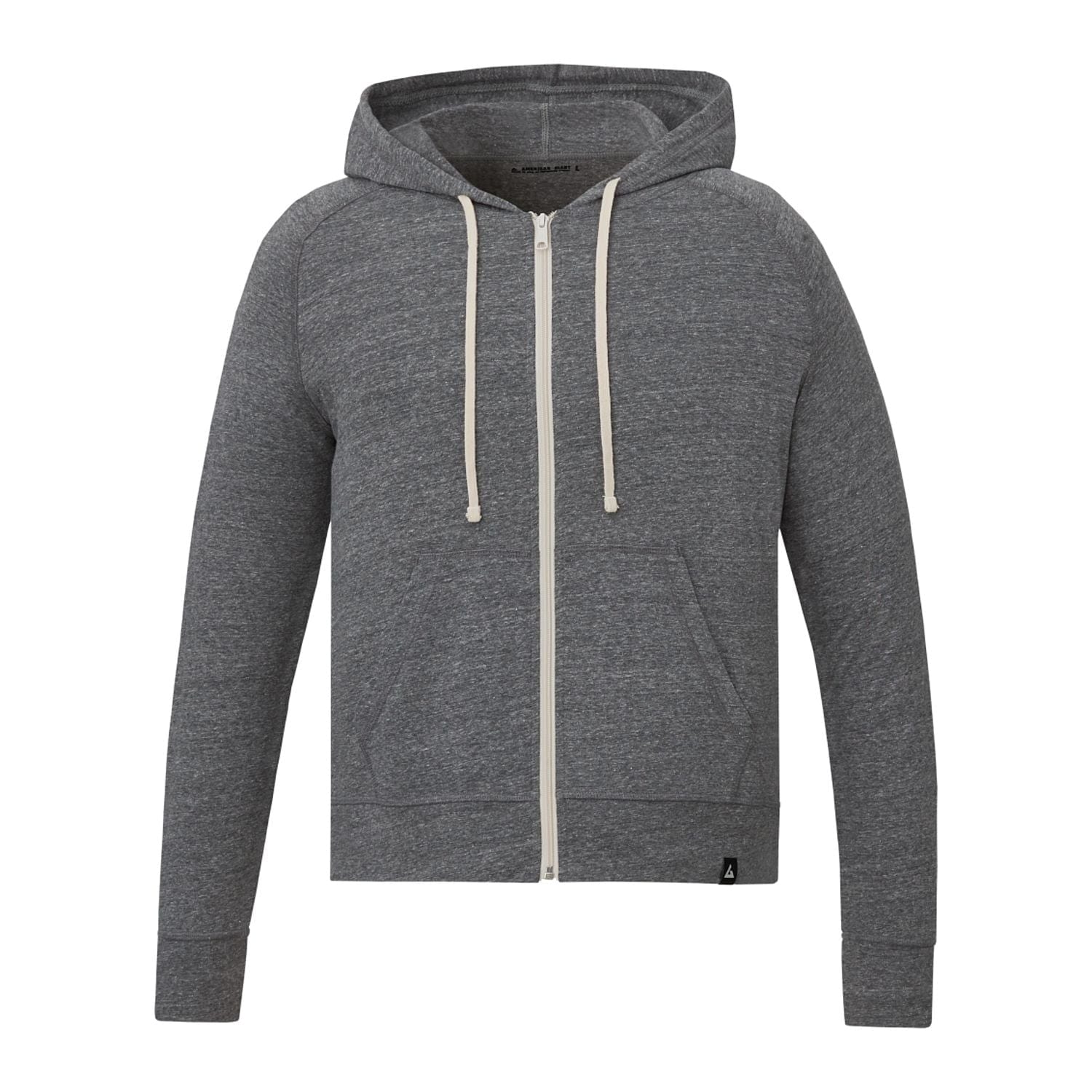 American Giant Classic Full-Zip Hoodie, Heather Grey by American Giant - American Made