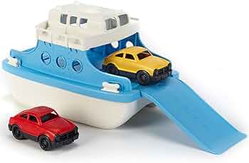 Green Toys Ferry Boat with Mini Cars