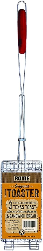 Rome Industries Cast Iron Hinged Grill Toaster by Rome Industries - American Made