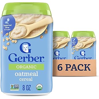 Gerber 1st Foods Rice Cereal 16 oz 6-Pack by Gerber - American Made