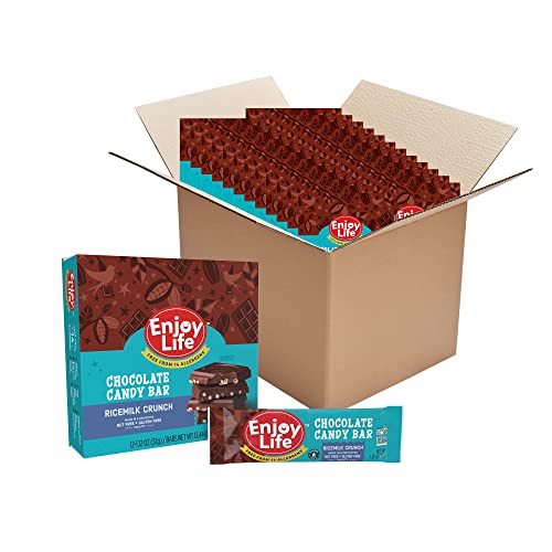 Enjoy Life Ricemilk Crunch Chocolate Candy Bars 24 Bars Vegan Dairy Free by Enjoy Life Foods - American Made