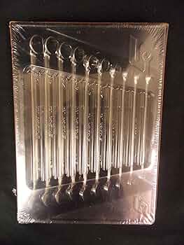 Snap-on 10-Piece 12-Point Metric Combination Wrench Set