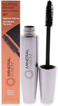 Mineral Fusion Volumizing Mascara Jet Black by Mineral Fusion - American Made