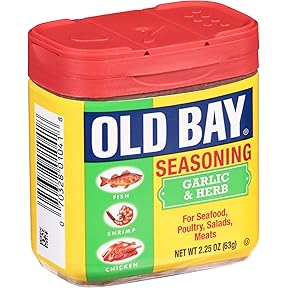 Old Bay Garlic and Herb Seasoning 2.25 oz by Old Bay - American Made