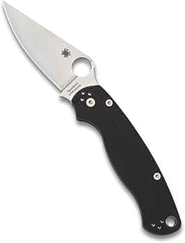 Spyderco Para Military 2 CPM S45VN Natural G-10 by Spyderco - American Made