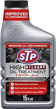 STP High Mileage Oil Treatment 15oz by STP - American Made