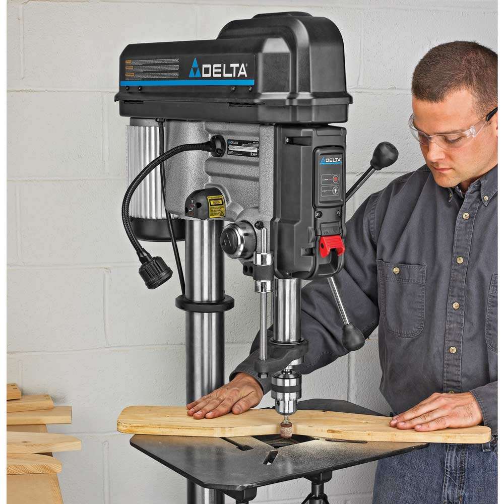 Delta Machinery 18 Inch Variable Speed Drill Press by Delta Machinery - American Made
