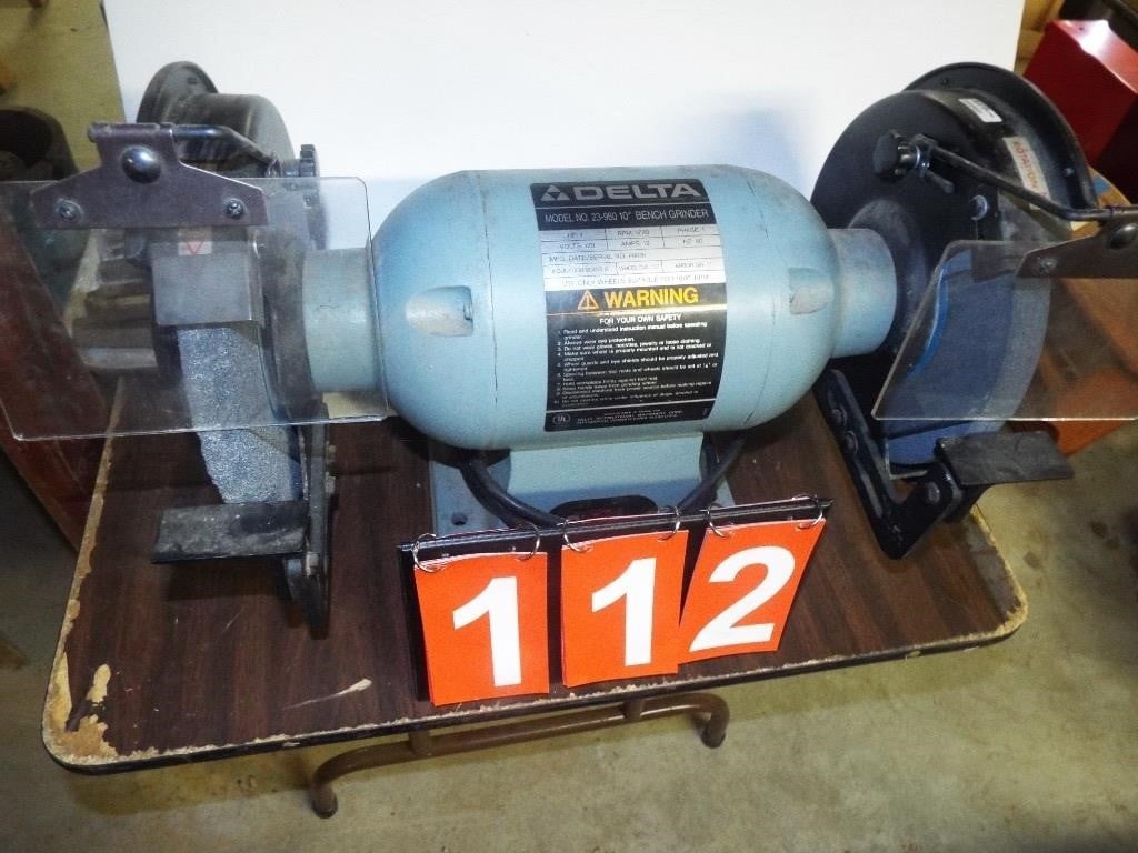 Delta Machinery 10 Inch Bench Grinder by Delta Machinery - American Made