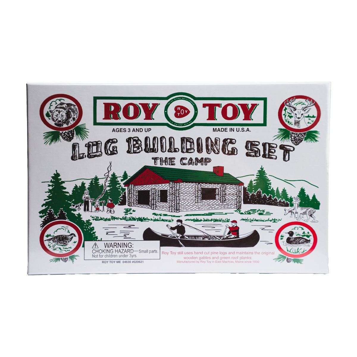 Roy Toy Cabin Building Set by Roy Toy - American Made
