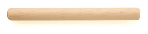 Fletchers' Mill Bakery Rolling Pin, Maple - 18.5 Inch, Professional Rolling Pin for Baking, Pasta, Pie, Cookie