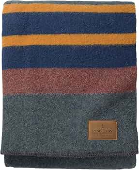 Pendleton Glacier National Park Wool Blanket Twin by Pendleton - American Made