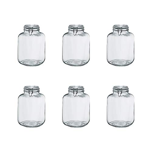 Global Amici Borgonovo Hermetic Jar Set of 6 by Global Amici - American Made