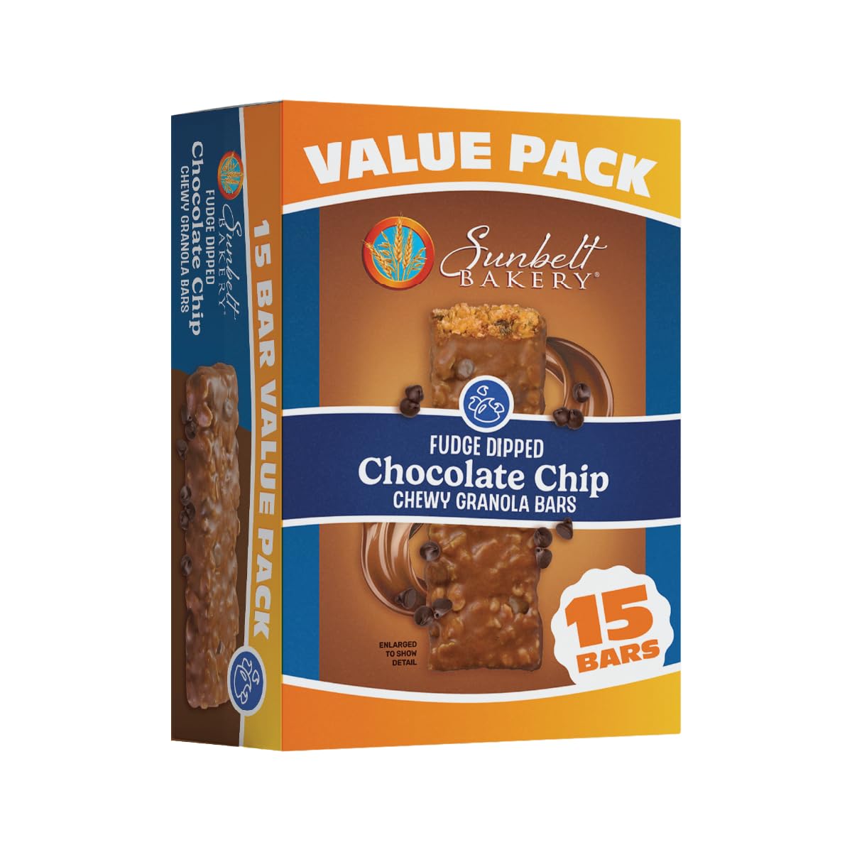 Sunbelt Bakery Fudge Dipped Chewy Granola Bars, 20 Count by Sunbelt Bakery - American Made