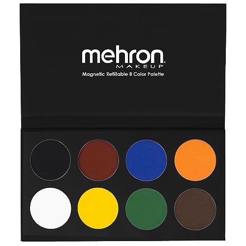 Mehron Makeup Paradise AQ - BASIC PALETTE, Water-Activated Face Paint