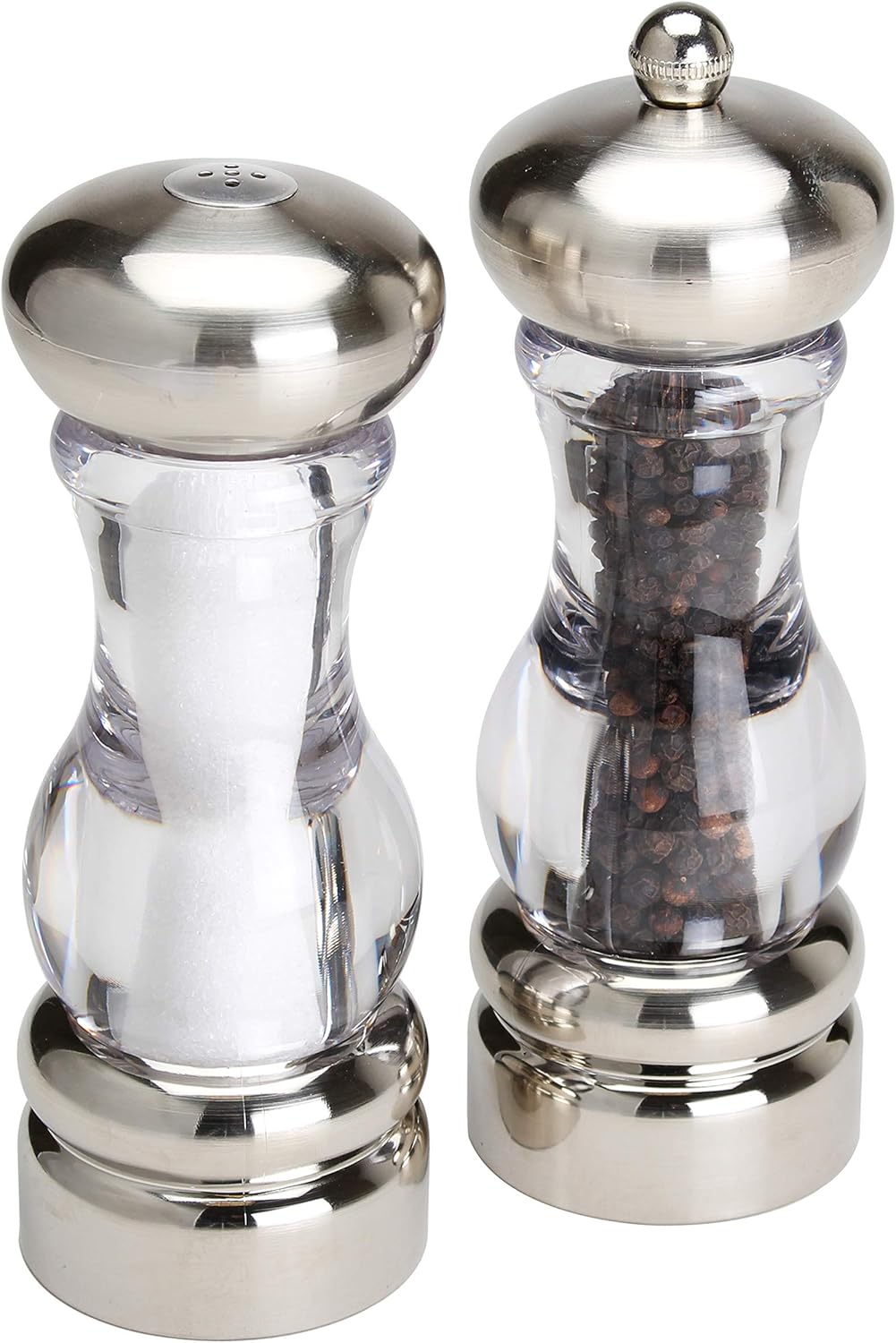 Olde Thompson 1-Piece Monarch Sea Salt and Pepper Mill Set by Olde Thompson - American Made