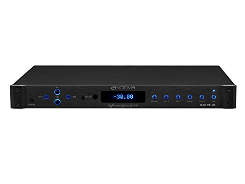 Emotiva XDA-2 USB DAC Digital Preamp and Headphone AMP by Emotiva - American Made