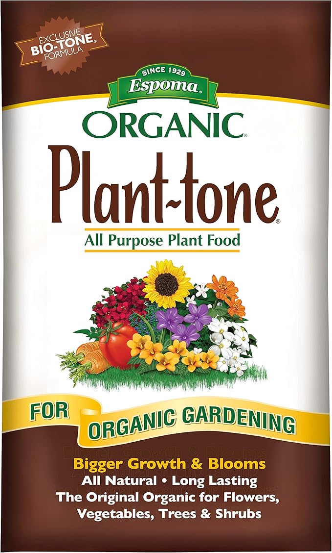 Espoma Organic Plant-Tone 5-3-3 All Purpose Plant Food 36 lb Bag by Espoma - American Made