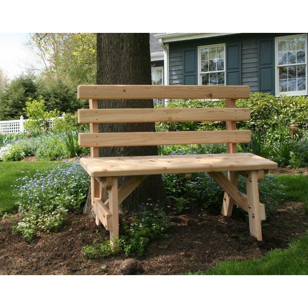Creekvine Designs Cedar Garden Bench 4 ft