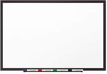 Quartet Magnetic Porcelain Whiteboard 4x3ft by Quartet - American Made