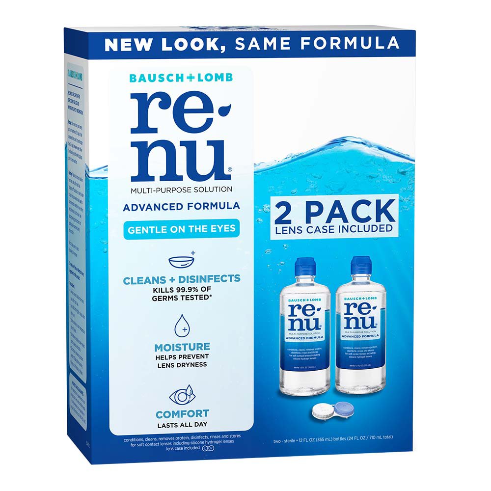 Bausch and Lomb ReNu Advanced Multi-Purpose Solution 12oz by Bausch and Lomb - American Made