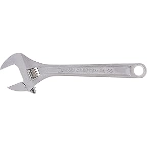 Wilde Tool 10-Inch Adjustable Wrench Plated by Wilde Tool - American Made