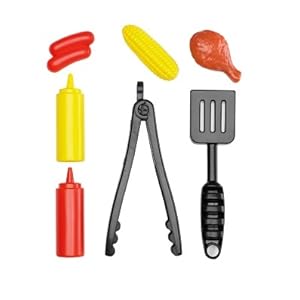 American Plastic Toys Pretend Grill Set by American Plastic Toys - American Made