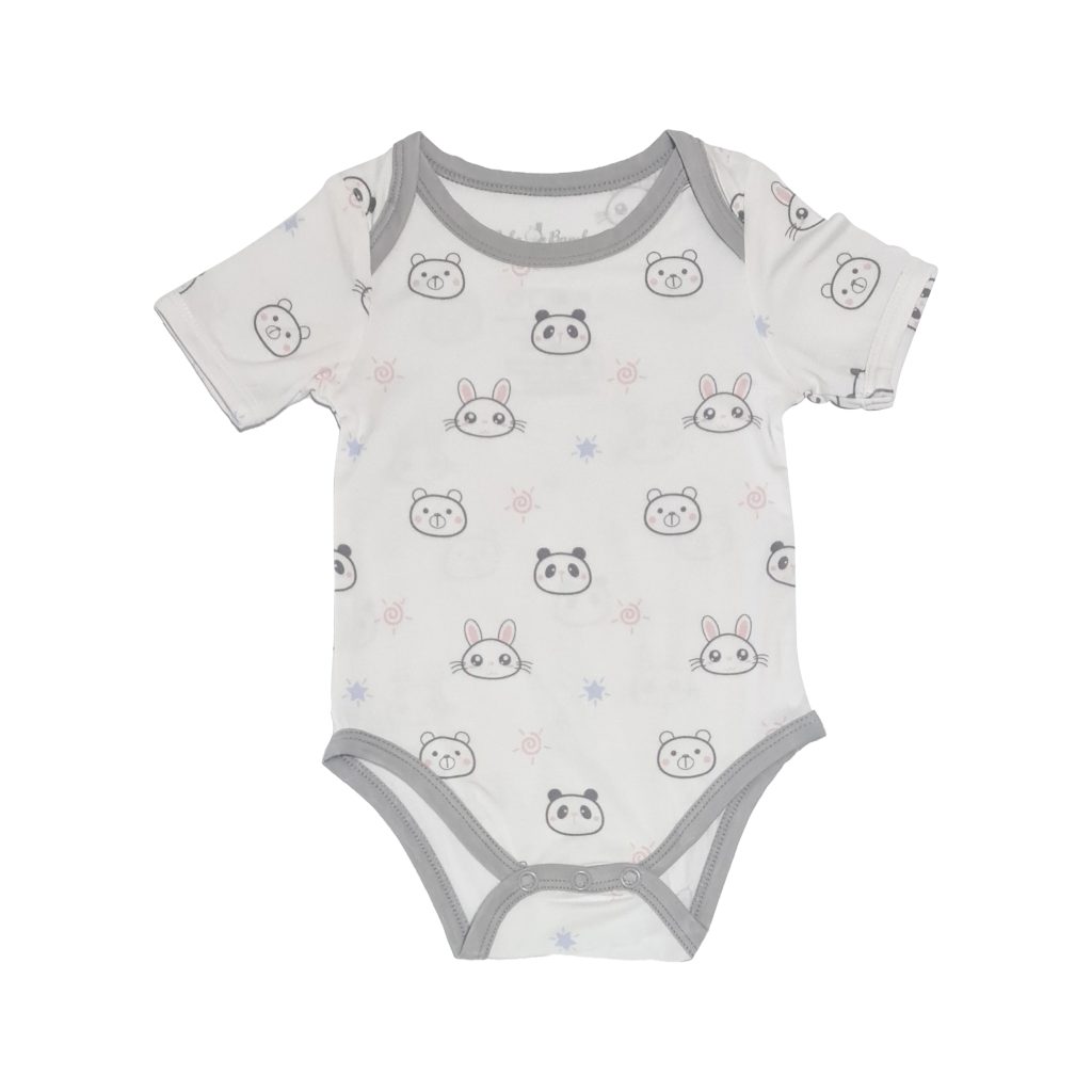 Bamboosa Infant Baby Onesie Organic Bamboo Short Sleeve by Bamboosa - American Made