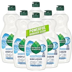 Seventh Generation Dish Liquid Free and Clear 25oz by Seventh Generation - American Made