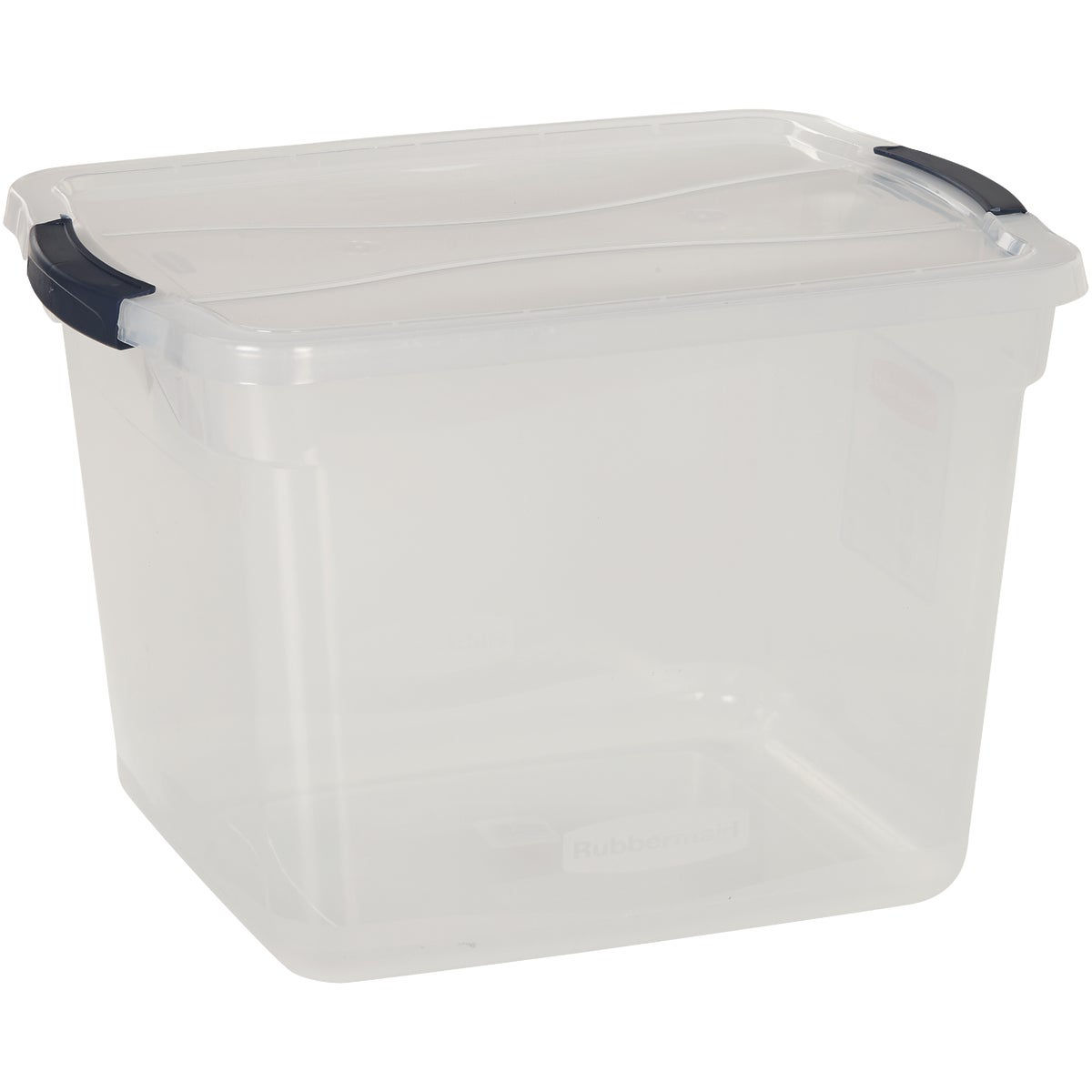 Rubbermaid Cleverstore Clear Tote 30 Qt by Rubbermaid - American Made