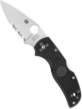 Spyderco Native 5 Lightweight CPM S30V Black FRN by Spyderco - American Made